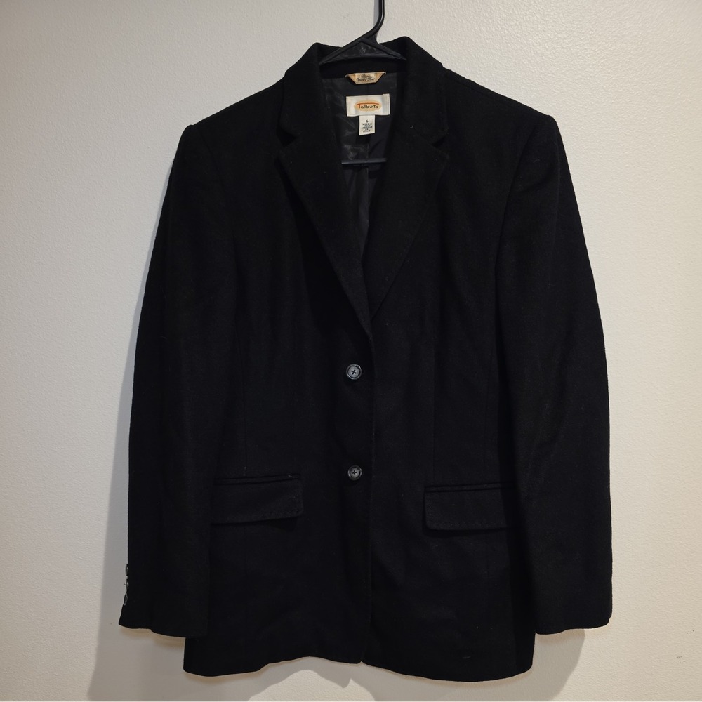 Talbots Vintage 100% Camel Hair Blazer Old Money Quiet Luxury Size 6/M
